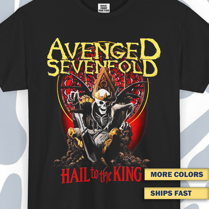 Avenged Sevenfold T-Shirt, Metal Unisex tee