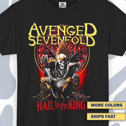 Avenged Sevenfold T-Shirt, Metal Unisex tee
