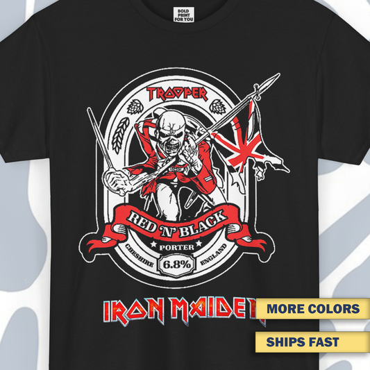 Iron Maiden 7 T-Shirt, Metal Unisex tee