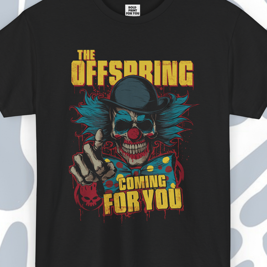Offspring Coming For You T-Shirt, Metal Unisex tee