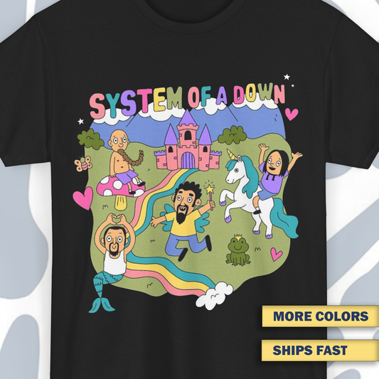 System of a Down T-Shirt, Metal Unisex tee