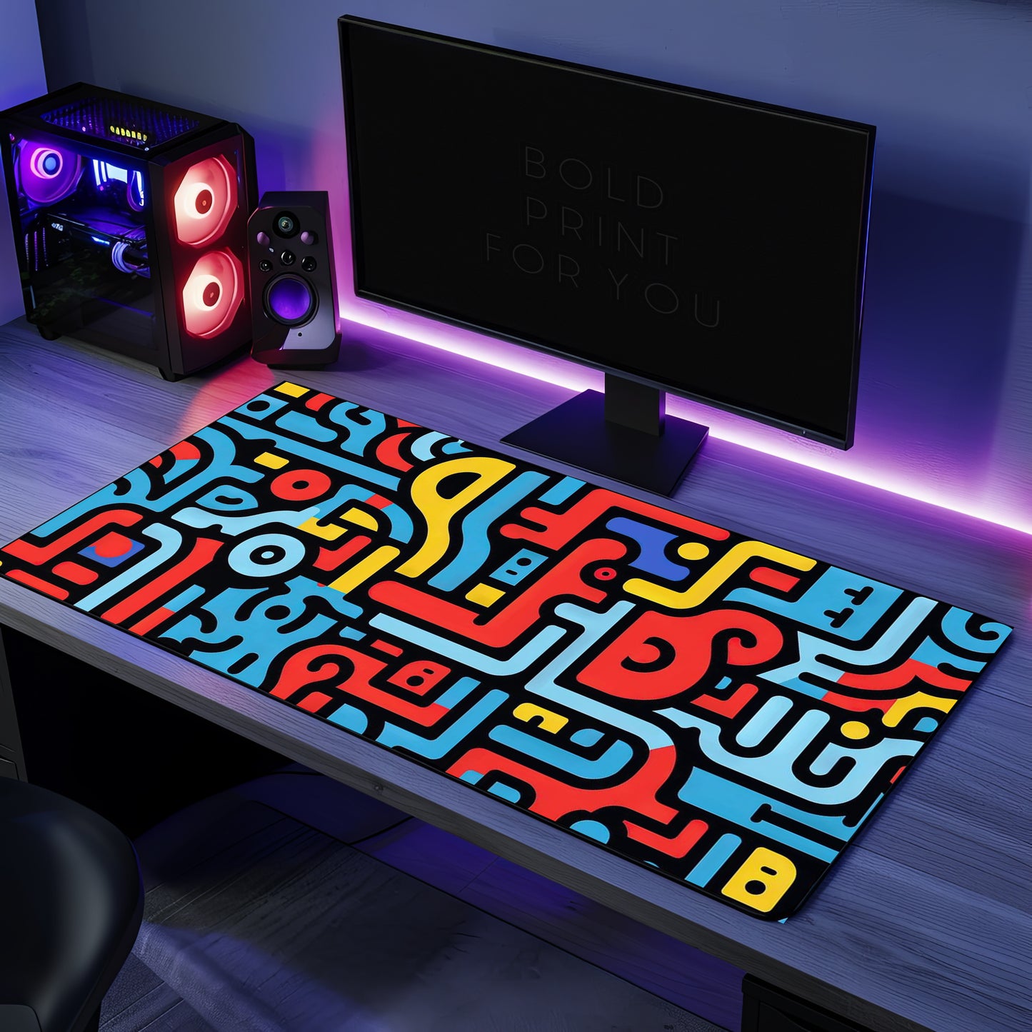 Abstraction 4 Desk Mat