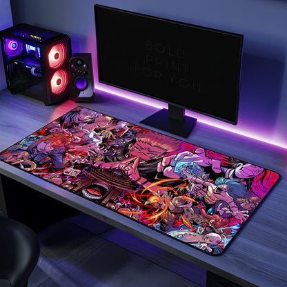 Anime Jujutsu Kaisen Gojo vs Sukuna Desk Mat