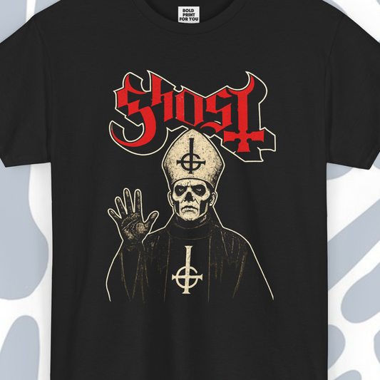 Ghost Band T-Shirt, Metal Unisex tee