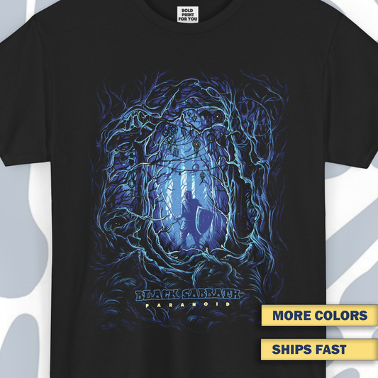 Black Sabbath T-Shirt, Metal Unisex tee