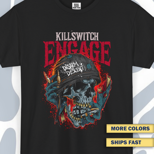 Killswitch Engage 3 T-Shirt, Metal Unisex tee