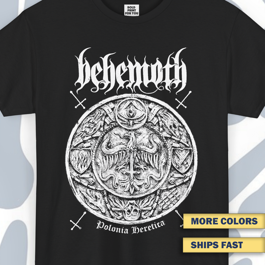 BEHEMOTH 8 T-Shirt, Metal Unisex tee