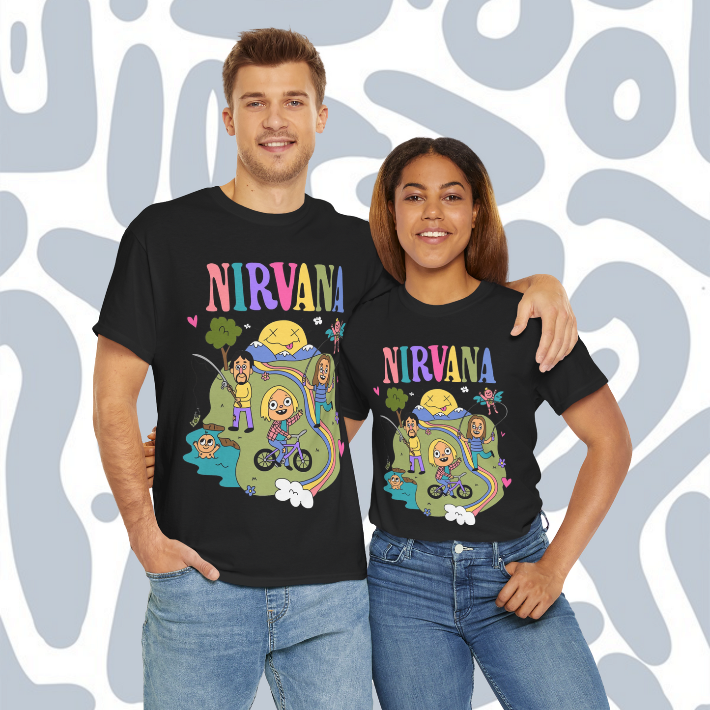 Nirvana T-Shirt, Metal Unisex tee