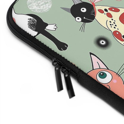 Cats Laptop sleeve - Bolt Print