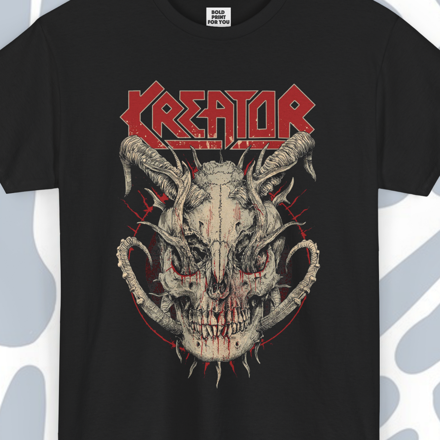 Kreator (art 3) T-Shirt, Metal Unisex tee