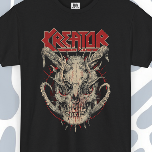 Kreator (art 3) T-Shirt, Metal Unisex tee