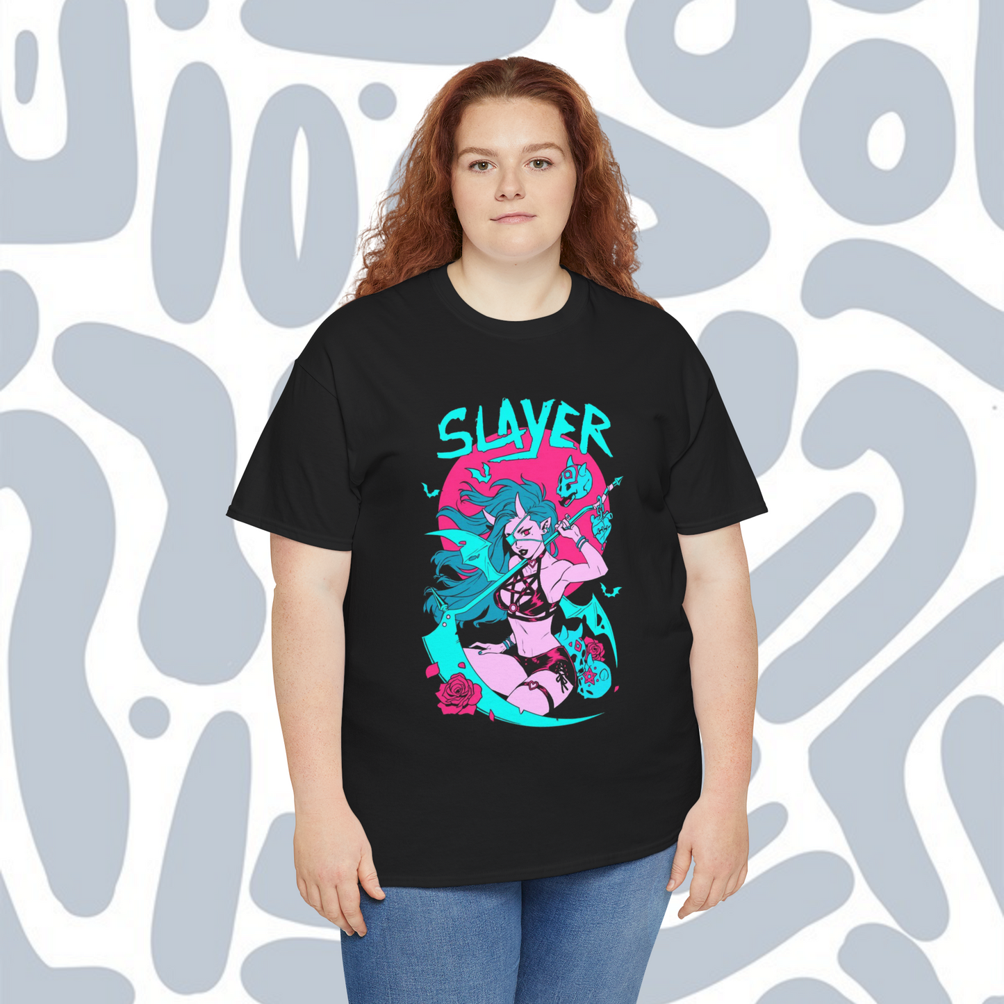 Anime girl slayer T-Shirt, Funny Unisex tee