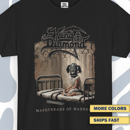 King of Diamond T-Shirt, Death Metal  Unisex tee