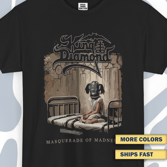 King of Diamond T-Shirt, Death Metal  Unisex tee