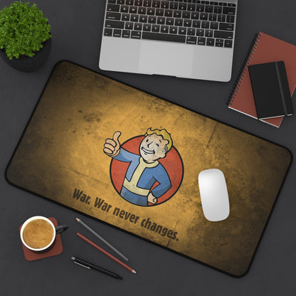 Fallout War Desk Mat, gaming mouse mat, mousepad large, XXL deskpad mouse pad