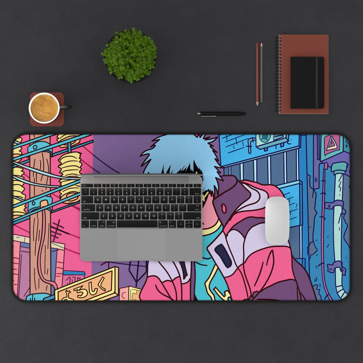 Anime Boy Gaming Desk Mat