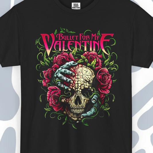 BULLET FOR MY VALENTINE (art 5) T-Shirt, Unisex Metal Merch