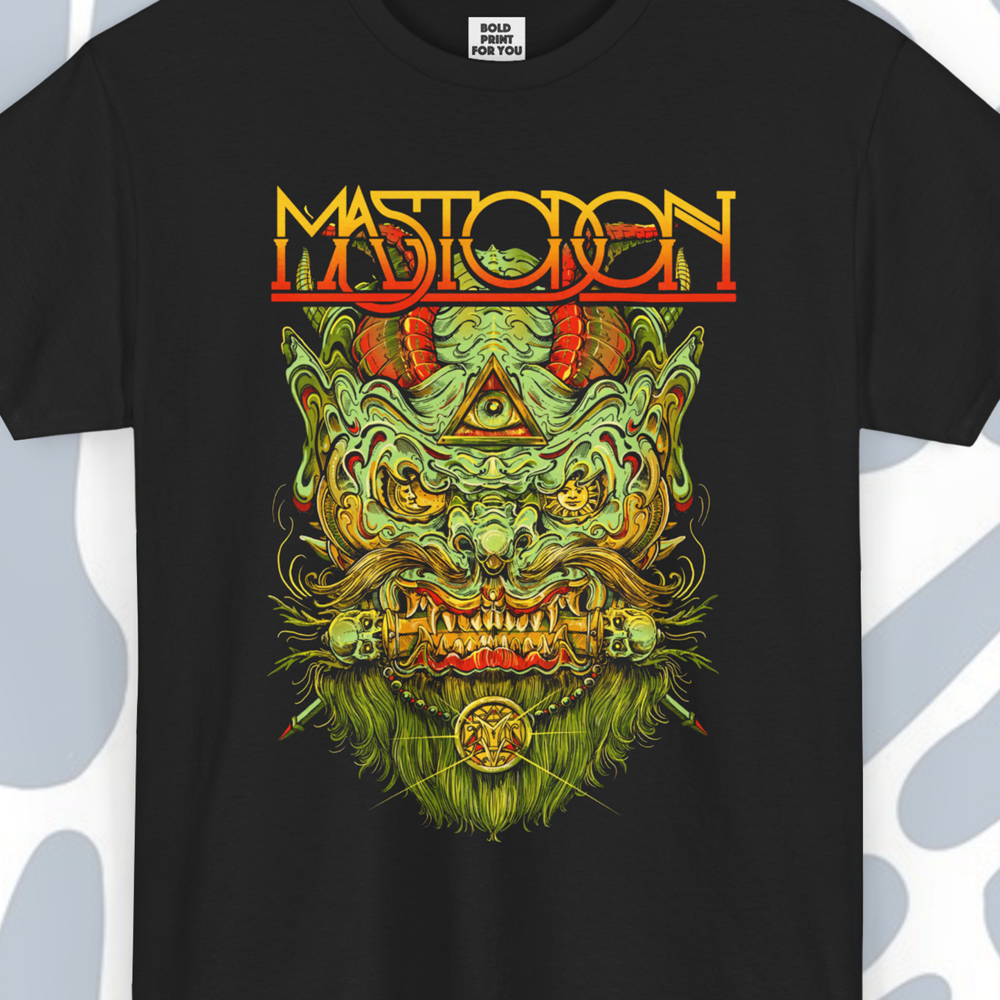 Mastodon (art 2) T-Shirt, Metal Unisex tee
