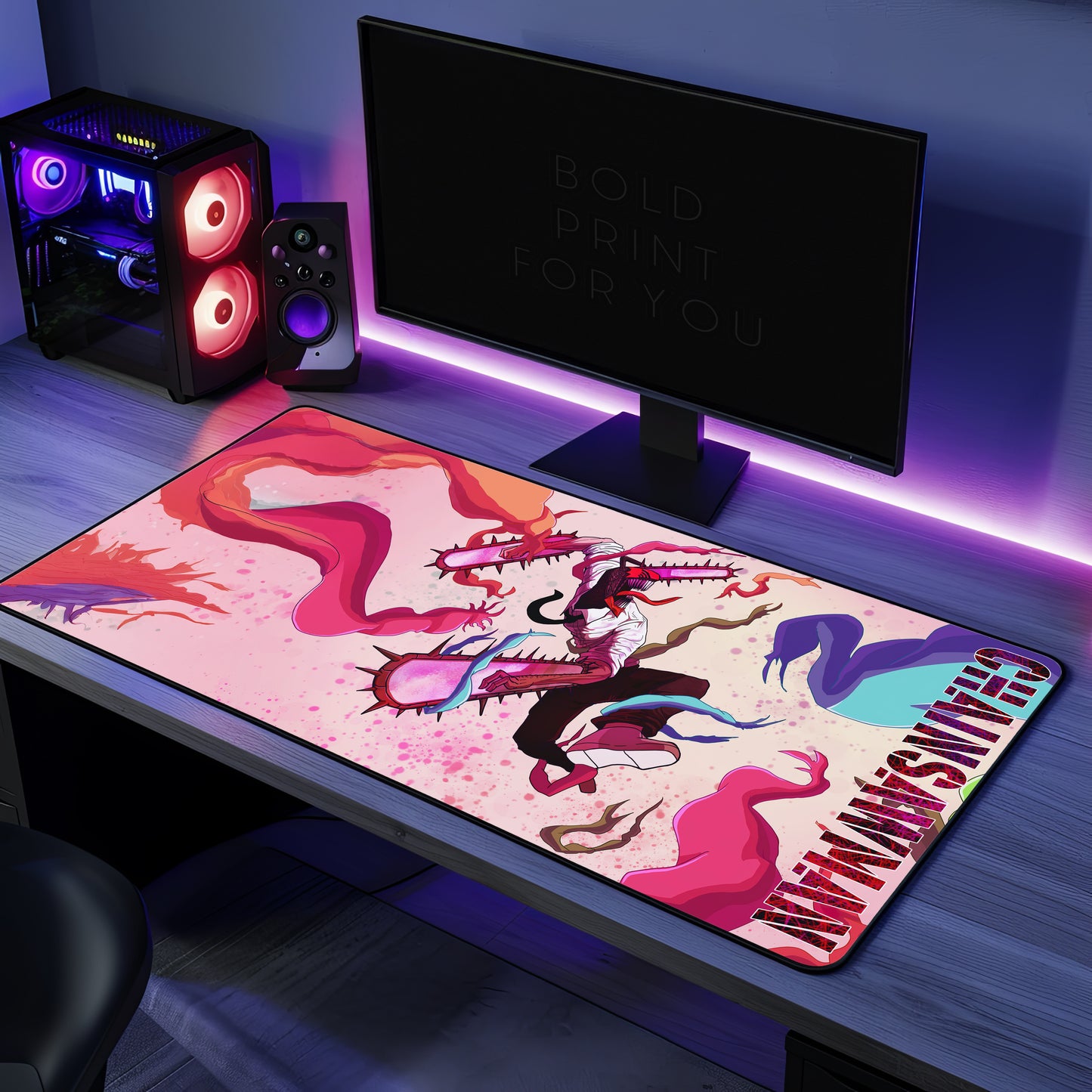 Chainsaw Man Anime Desk Mat