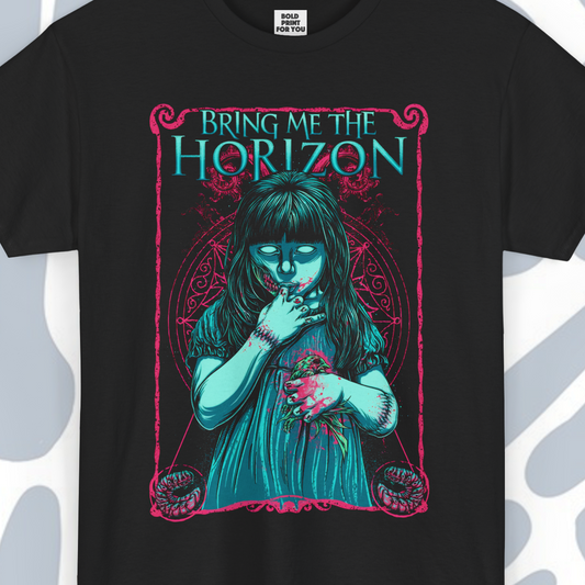 BRING ME THE HORIZON (art 4) T-Shirt, Metal Unisex tee