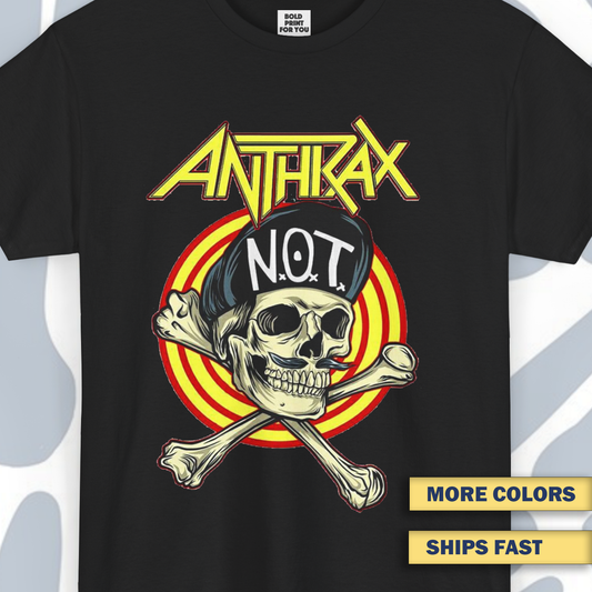 ANTHRAX T-Shirt, Metal Unisex tee