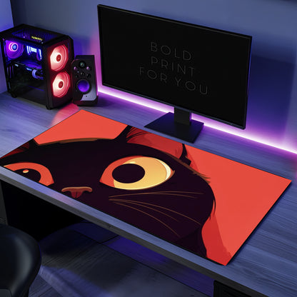 Cute Kitty Desk Mat