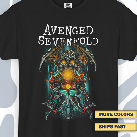 Avenged Sevenfold A7X 2 T-Shirt, Funny Unisex tee