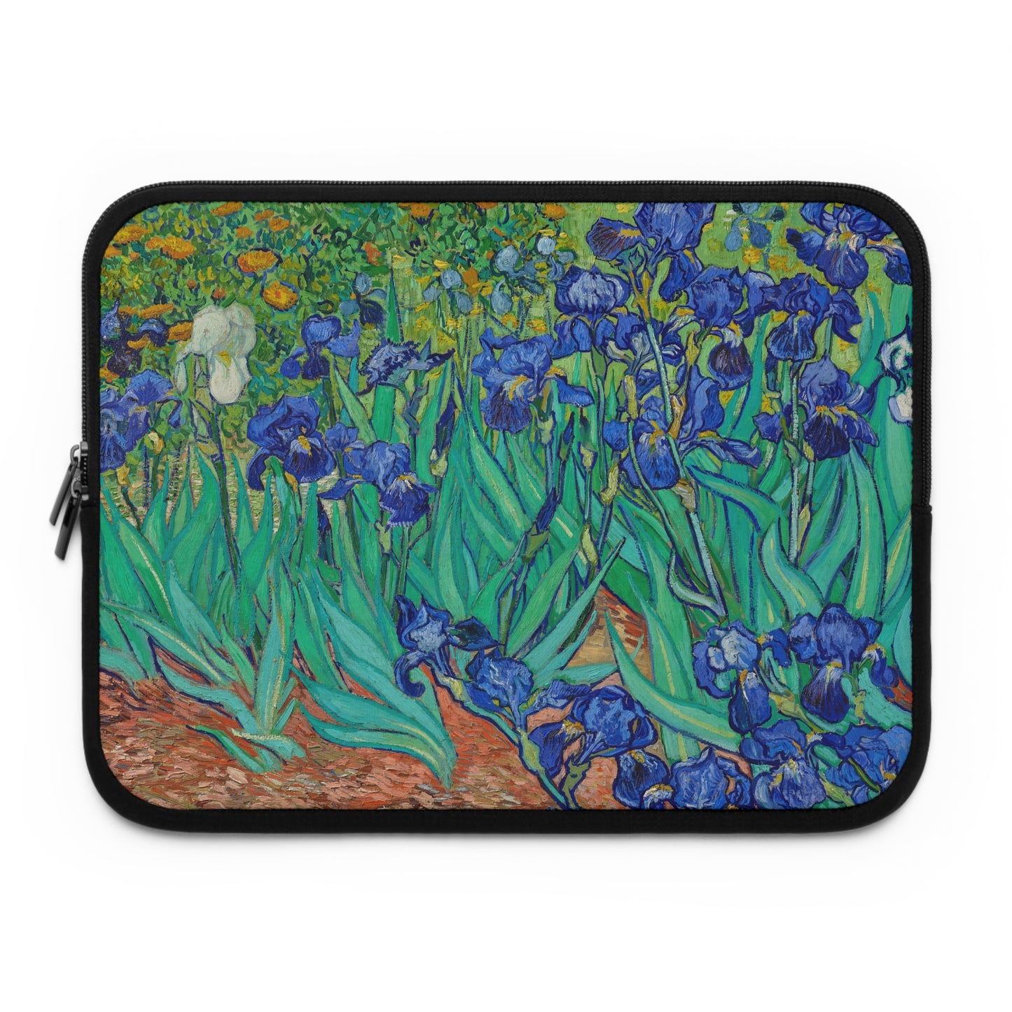 Van Gogh Irises Laptop sleeve macbook or any laptop, laptop bag, Laptop carrying case