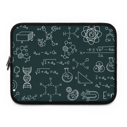 Scientific formulas Laptop sleeve macbook or any laptop, laptop bag, laptop cover