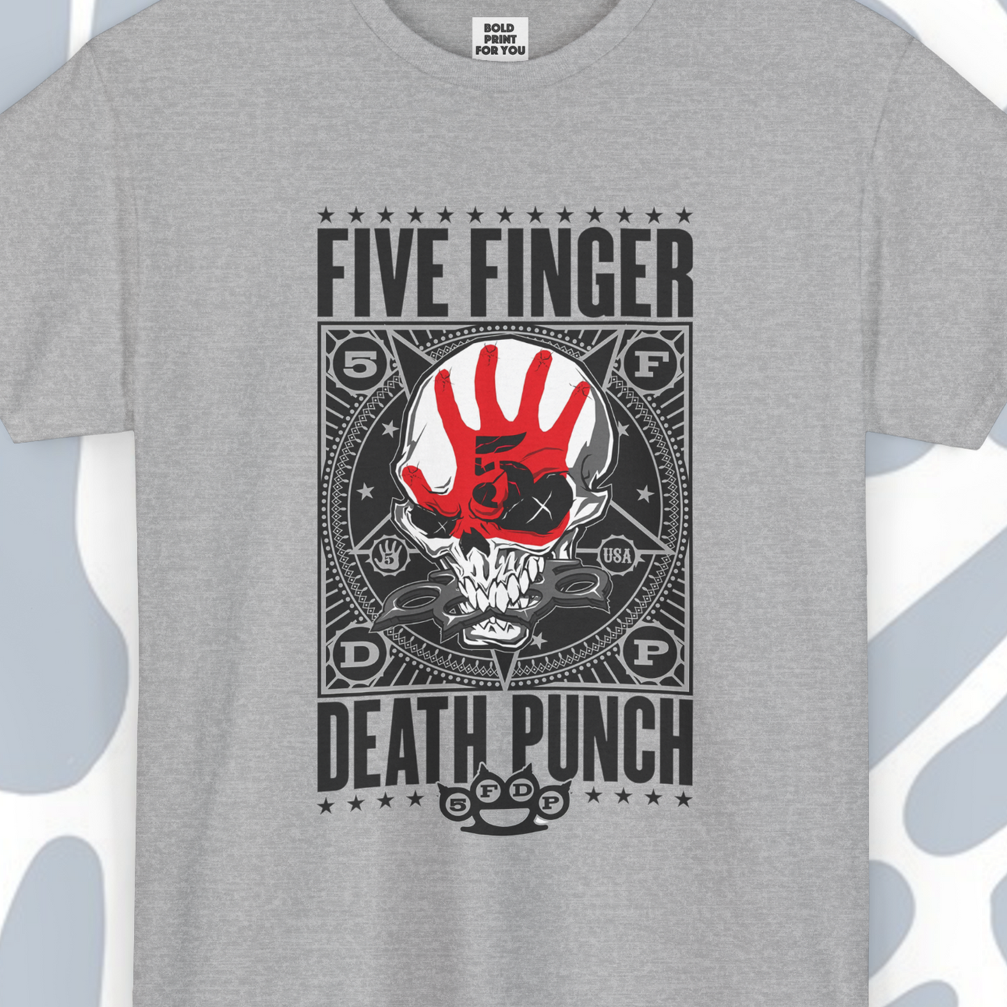 Five Finger Death Punch T-Shirt, Metal Unisex tee