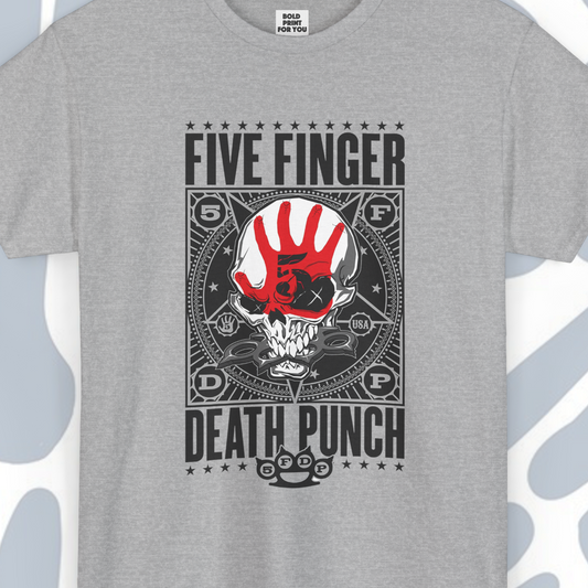 Five Finger Death Punch T-Shirt, Metal Unisex tee