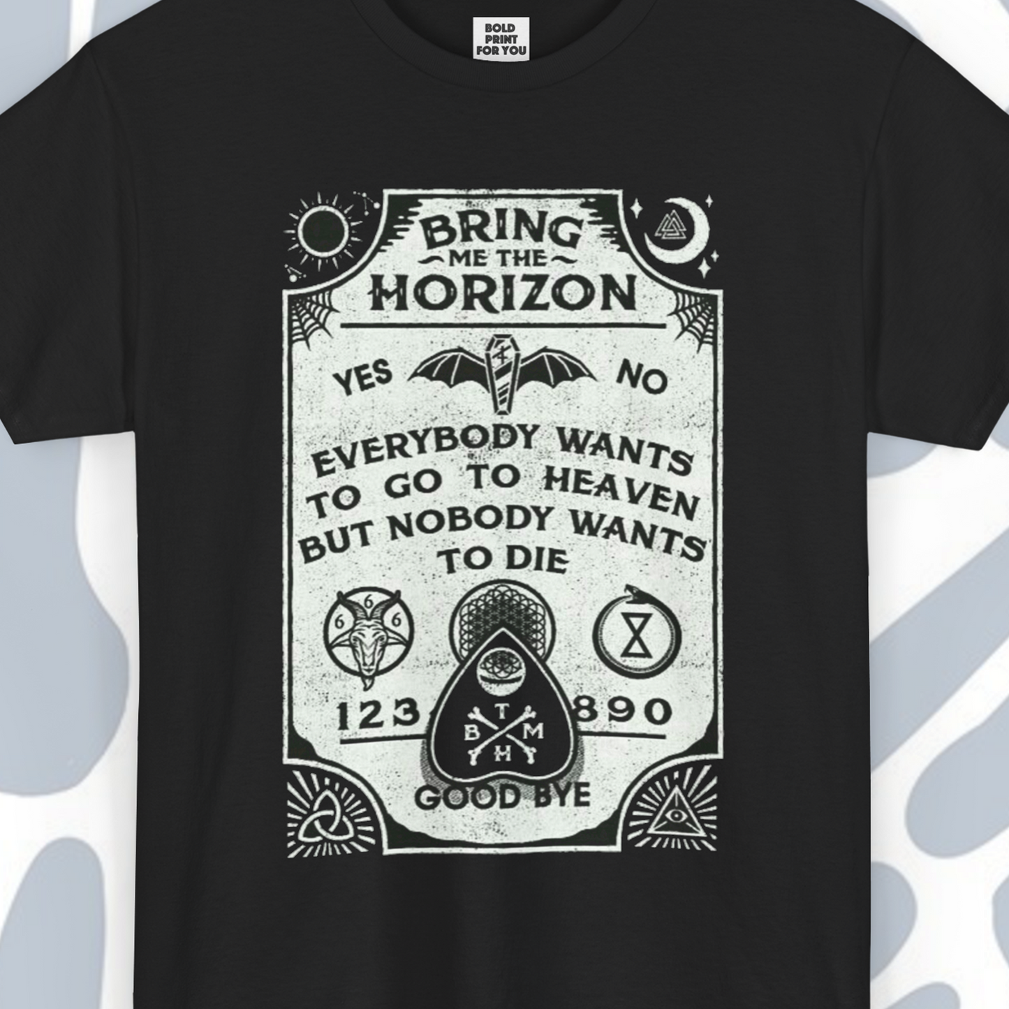 BRING ME THE HORIZON (art 5) T-Shirt, Metal Unisex tee