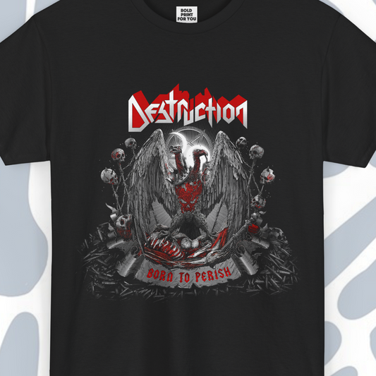Destruction (Art 2) T-Shirt, Metal Unisex tee
