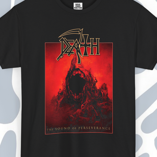 Death T-Shirt, Metal Unisex tee
