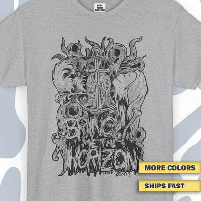 BRING ME THE HORIZON (art 3) T-Shirt, Metal Unisex tee
