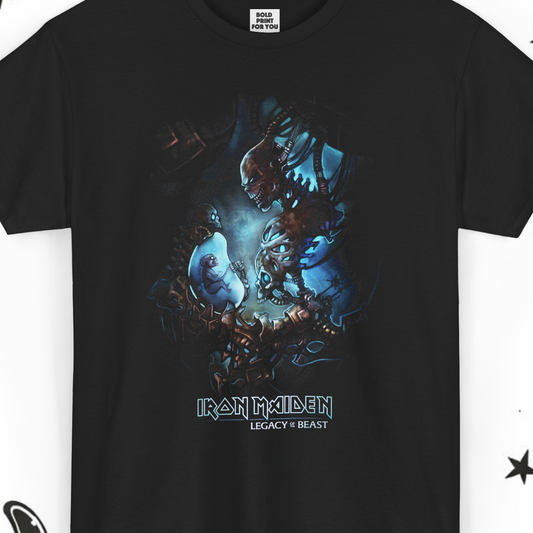IRON MAIDEN (art 2) T-Shirt, Metal Unisex tee
