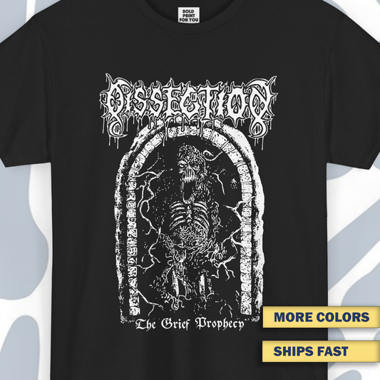 Dissection T-Shirt, Black Metal Unisex tee