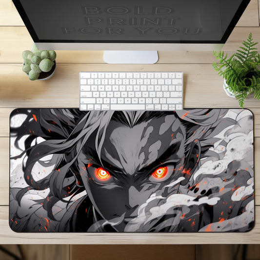 Anime Demon Slayer's Kyojuro Rengoku Desk Mat