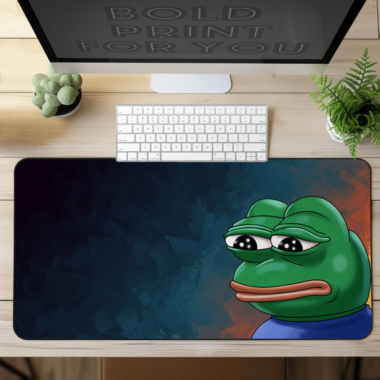 Meme Pepe the Frog Desk Mat