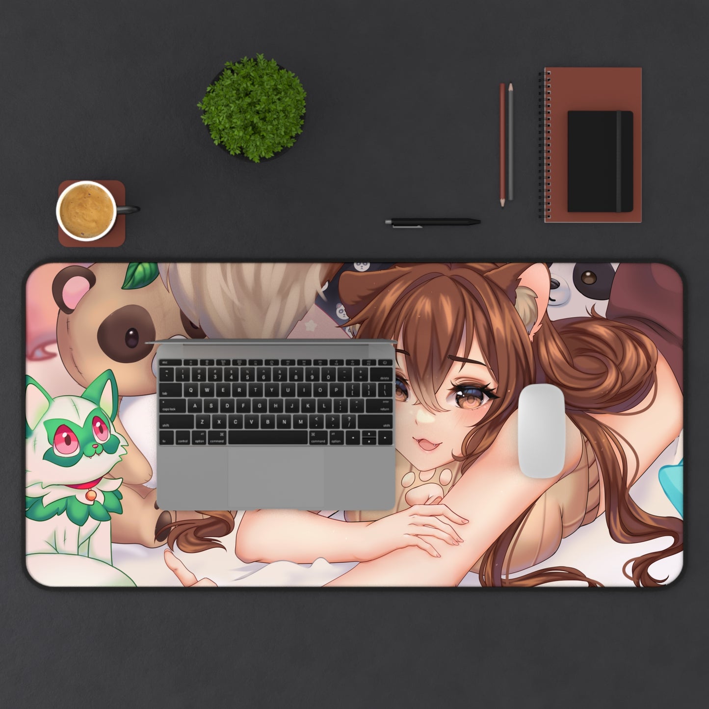 Tiakittykat Desk mat Merch