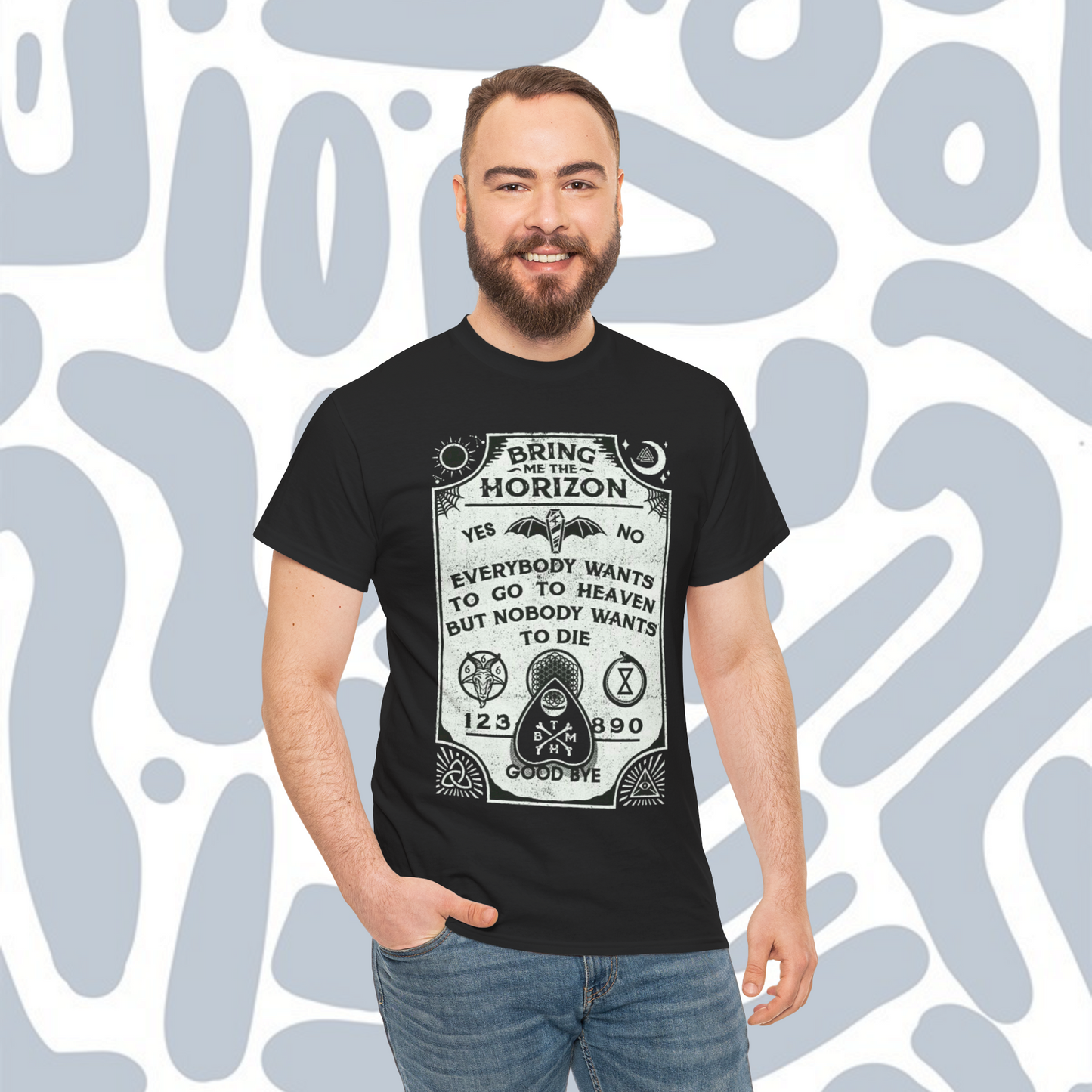 BRING ME THE HORIZON (art 5) T-Shirt, Metal Unisex tee