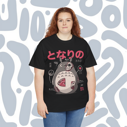 Anatomy of Totoro T-Shirt, Funny Unisex tee