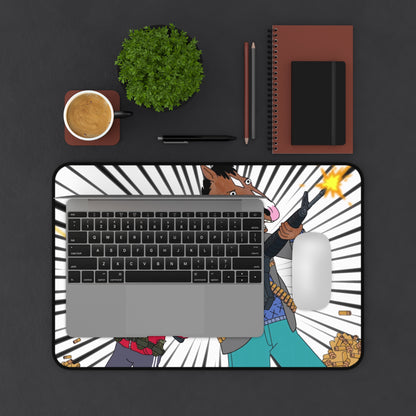 BoJack Horseman Desk Mat, gaming mouse mat, XXL deskpad mouse pad