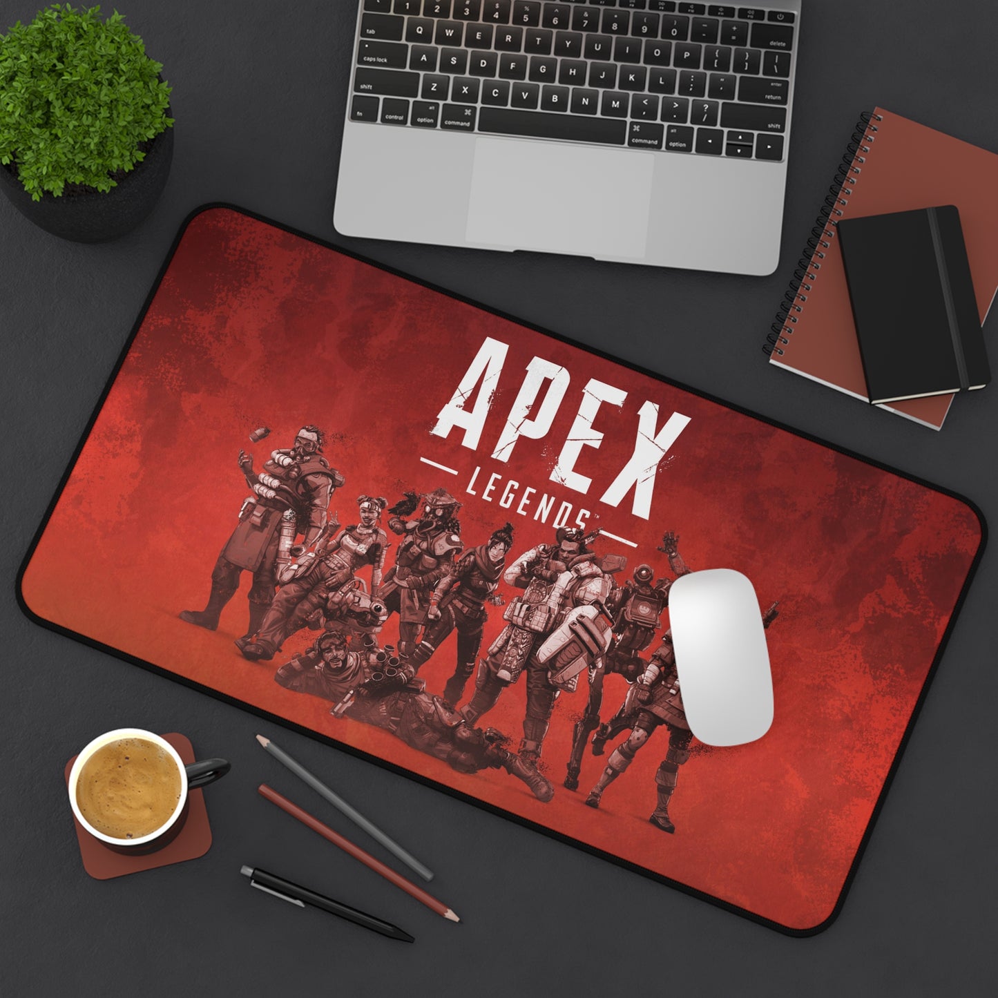 Apex Legends (red ) Desk Mat, Gaming keyboard mat, mousepad large, XXL extended deskpad mouse pad