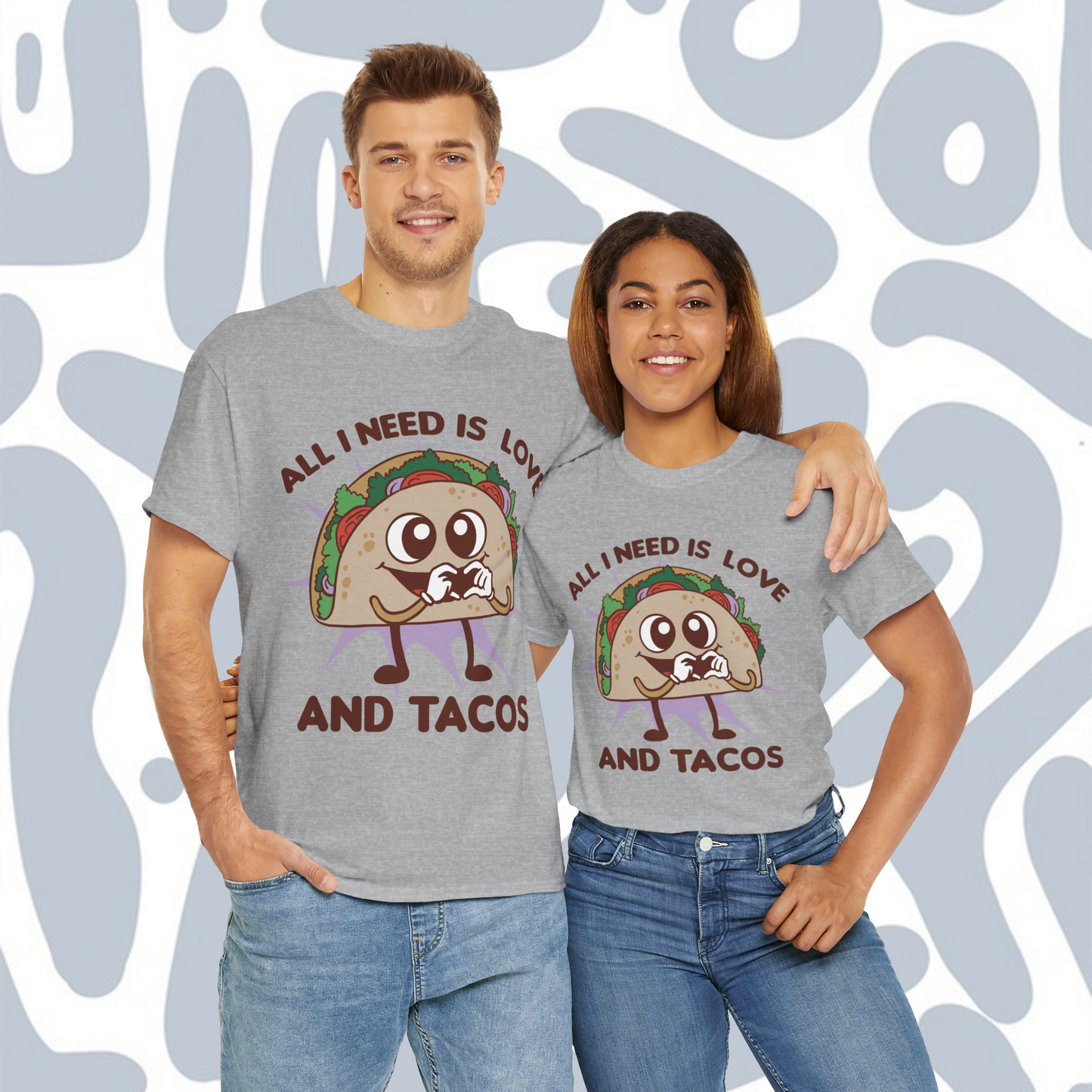 T-shirt Love and tacos