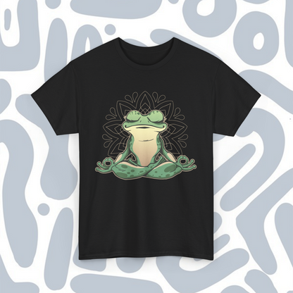 T-shirt Frog doing yoga