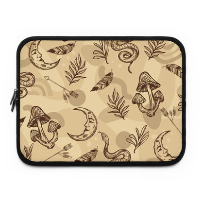 boho style Laptop sleeve macbook or any laptop, laptop bag, Laptop carrying case