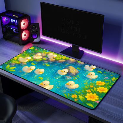 Funny Ducks Gaming Desk Mat