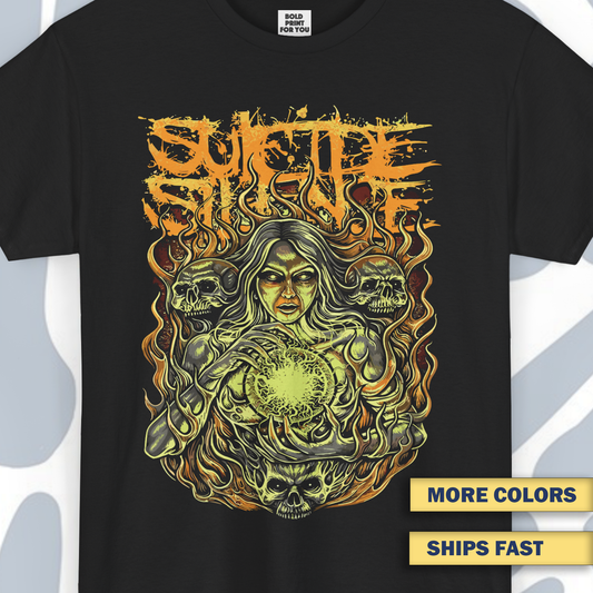 Suicide Silence T-Shirt, Metal Unisex tee