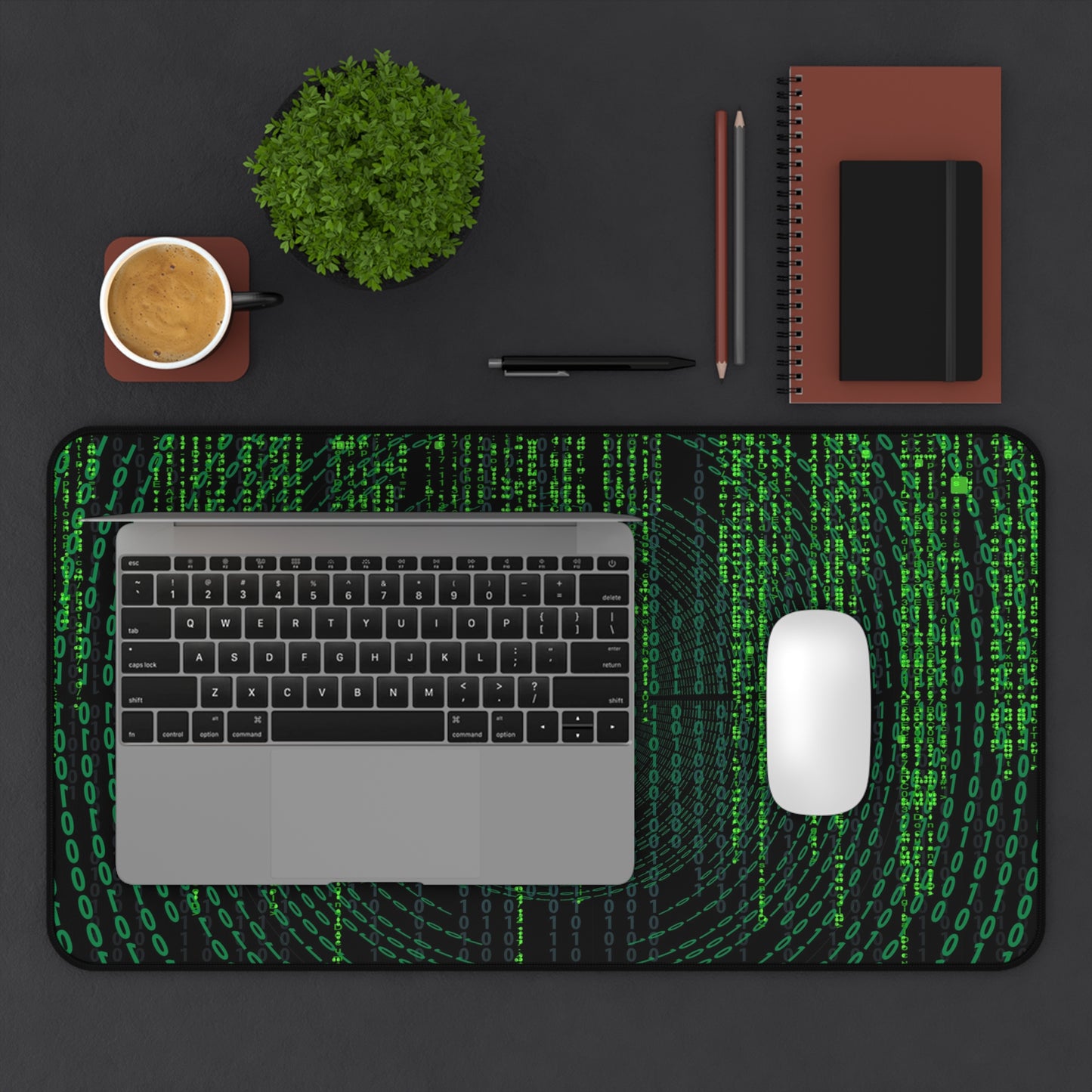 Matrix Desk Mat, Gaming keyboard mat, mousepad large, XXL extended deskpad mouse pad